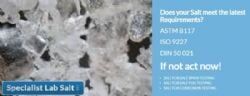Özel Saf Tuz / ASTM B117 standardına uygun