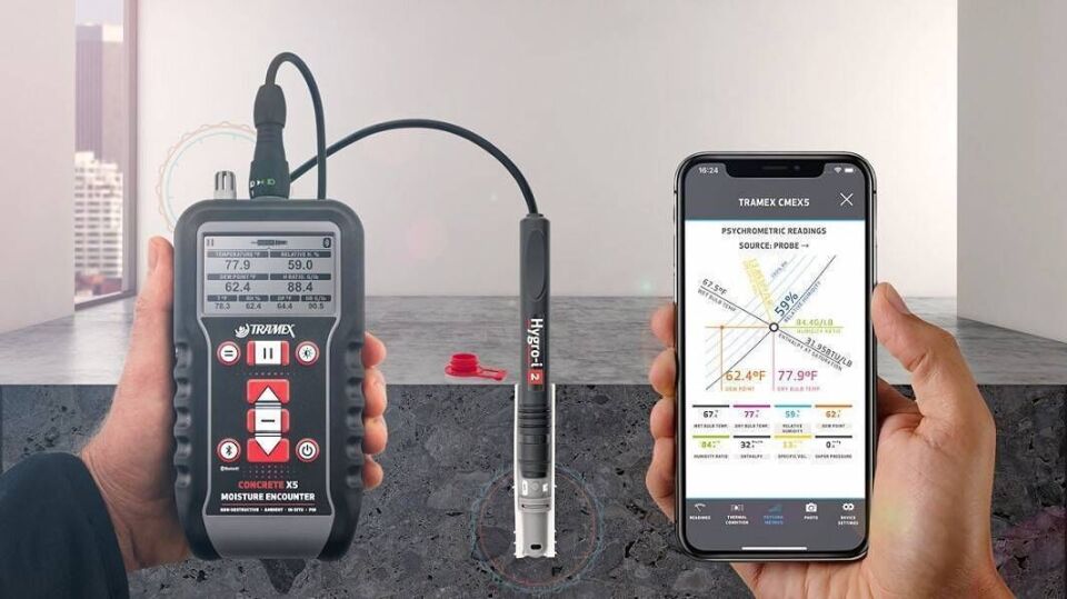 Tramex Concrete Moisture Encounter CMEX5