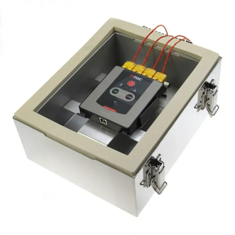 TQC Sheen CurveX 4 Fırın Kayıt Cihazı Kiti 8 Kanallı Ekransız / Termograf Ölçüm Cihazı