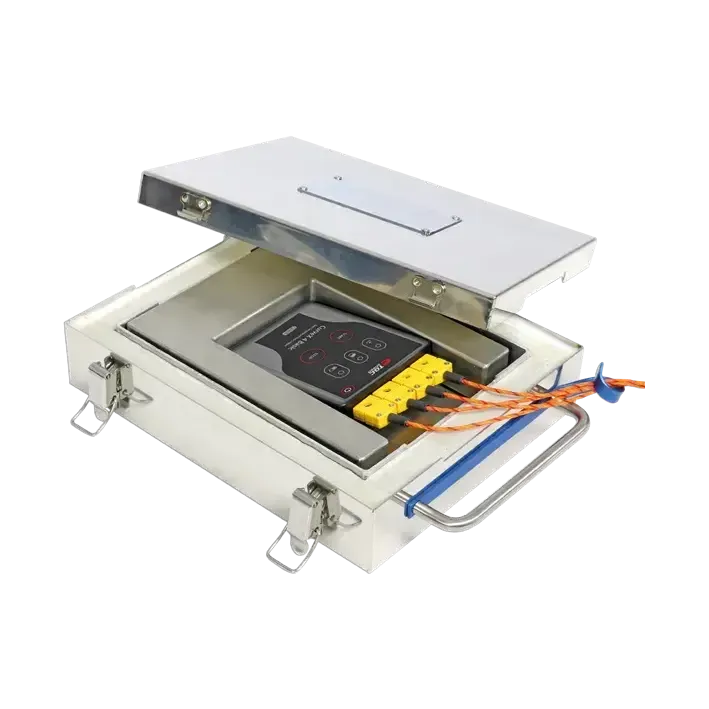 TQC Sheen CurveX 4 Fırın Kayıt Cihazı Kiti 8 Kanallı Ekransız / Termograf Ölçüm Cihazı