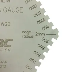 Wet Film Thickness Gauge - Stainless Steel